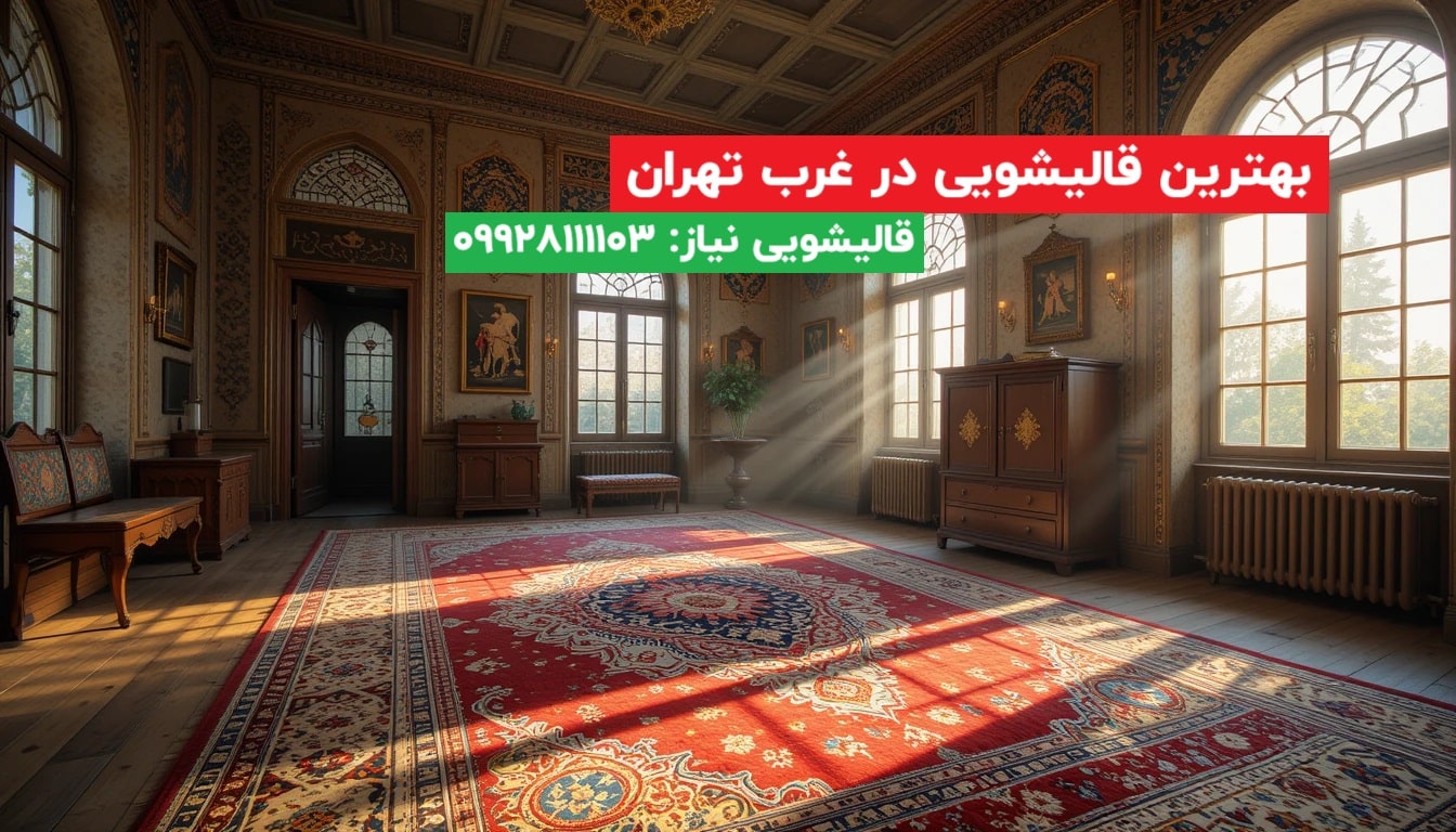 قالیشویی در غرب تهران