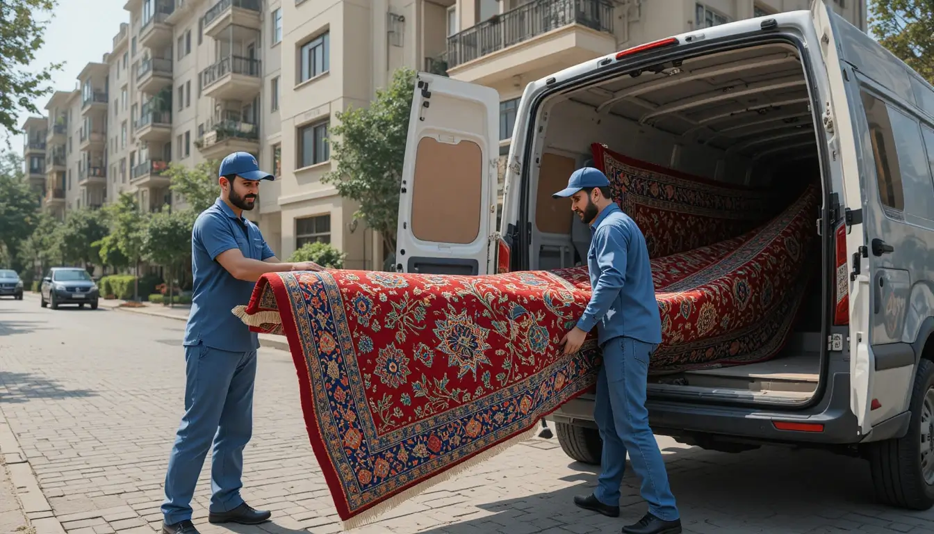 قالیشویی در صالحیه