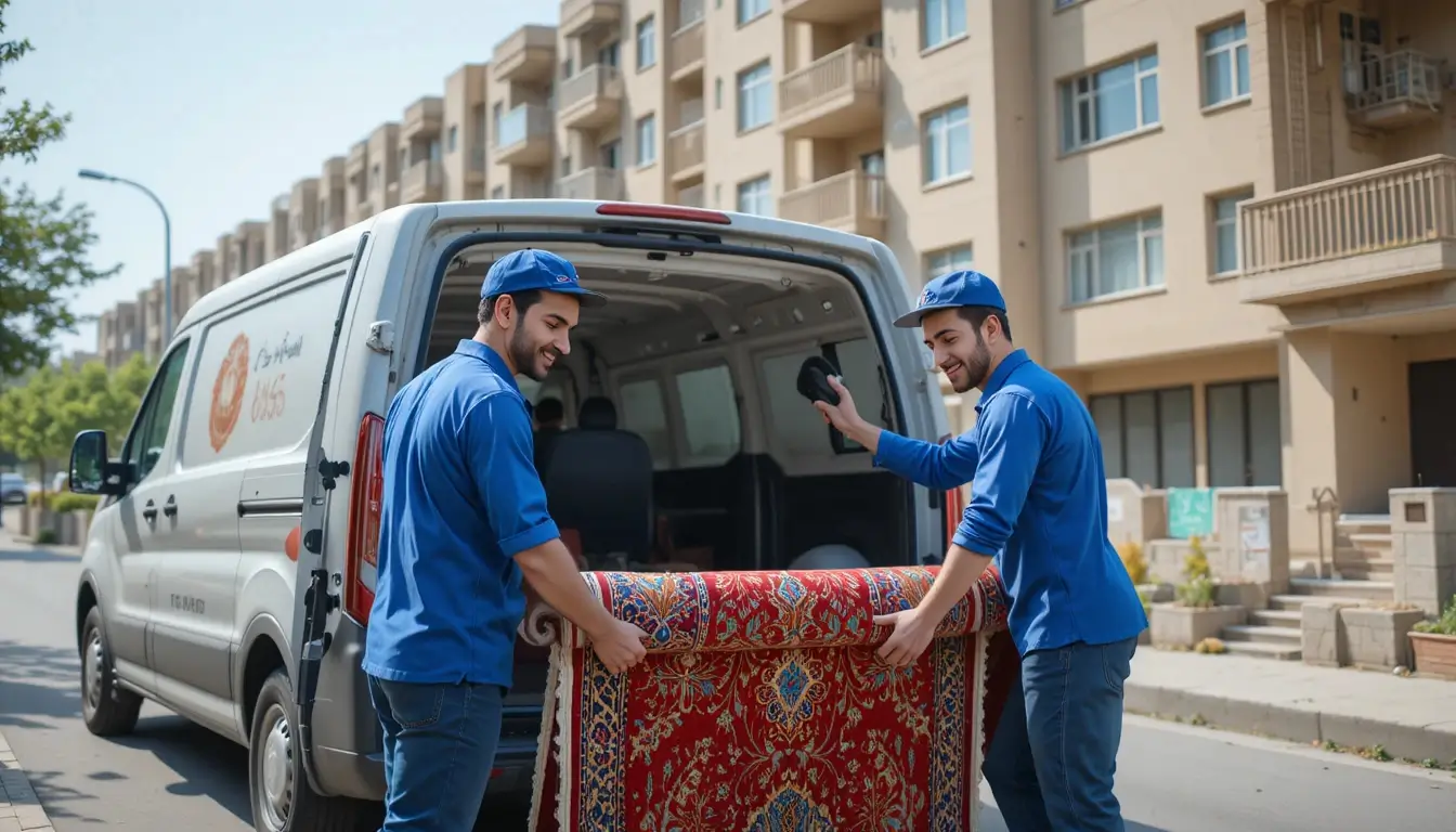قالیشویی در منطقه ۱۱